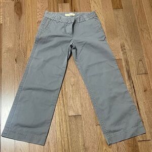 J. Crew women’s Gray Chinos